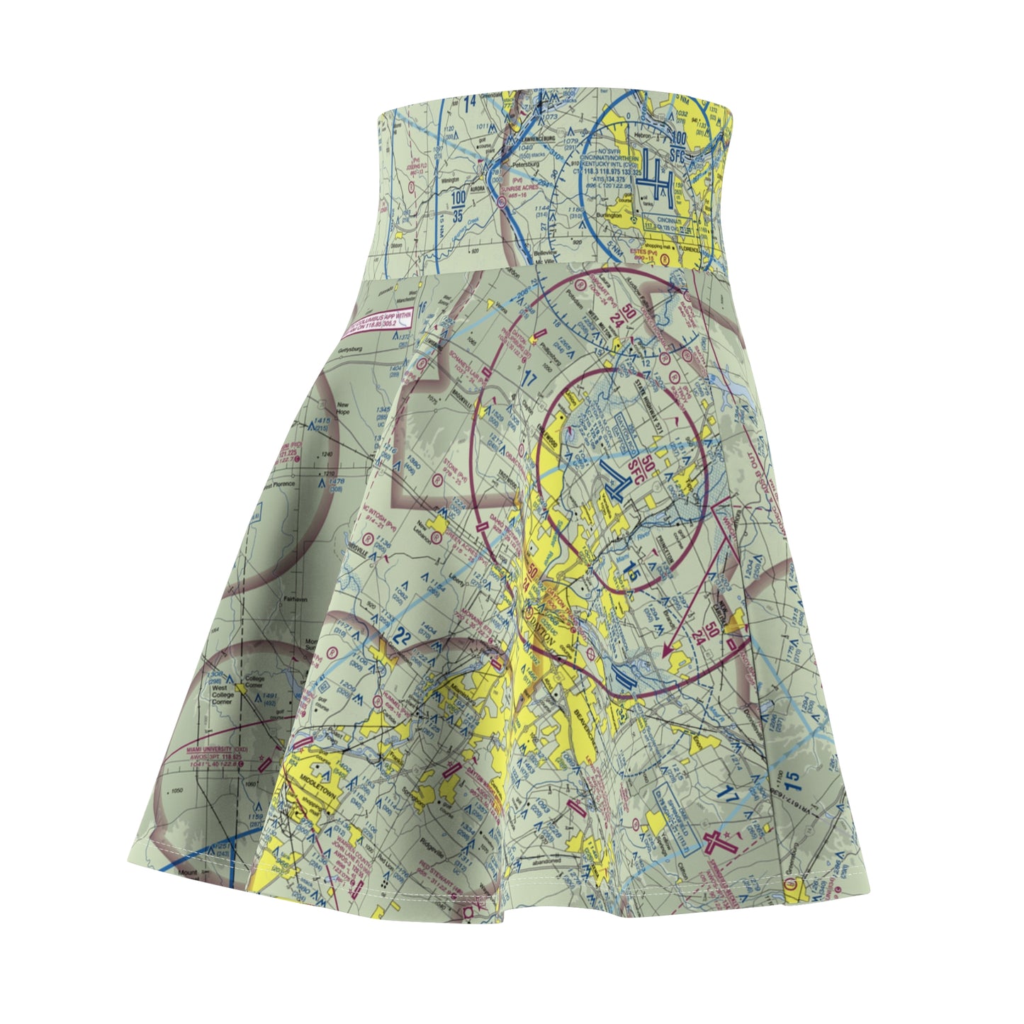 CVG Cincinnati Terminal Chart | Women's Skirt