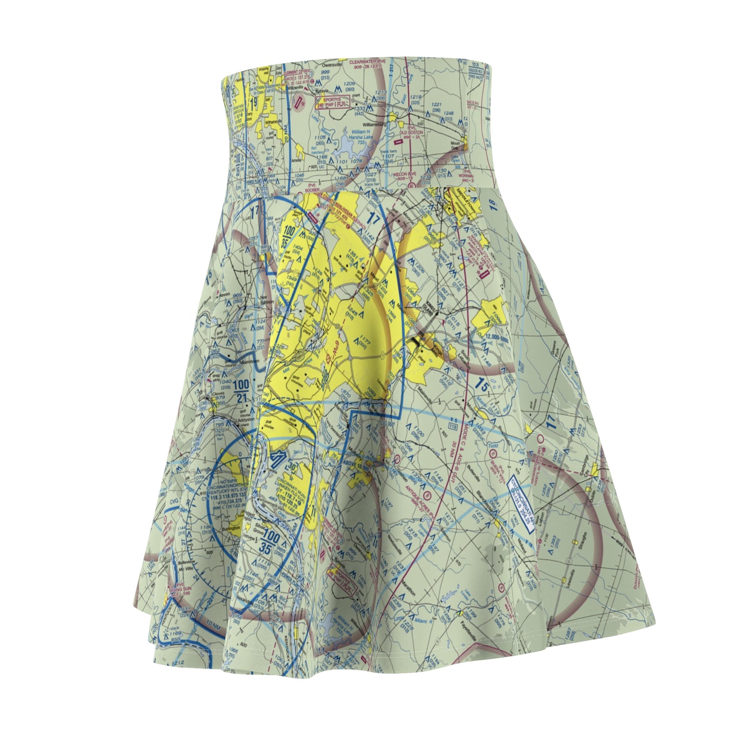 CVG Cincinnati Terminal Chart | Women's Skirt