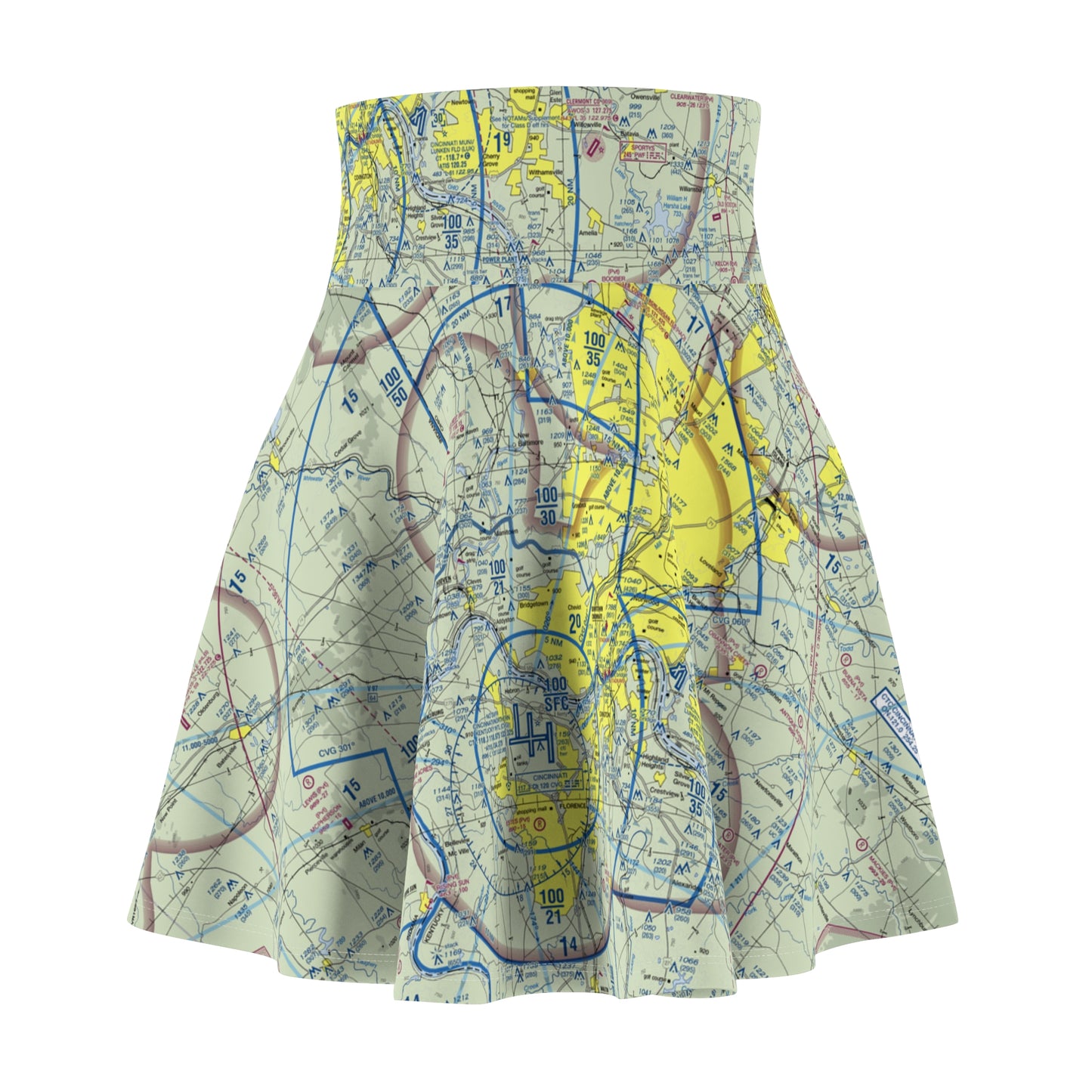 CVG Cincinnati Terminal Chart | Women's Skirt
