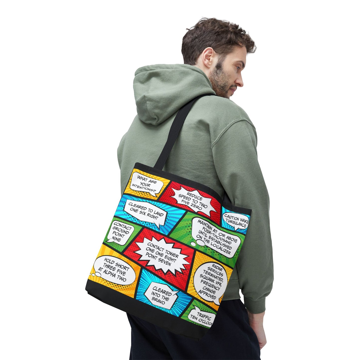 ATC Pilot Speak Tote Bag