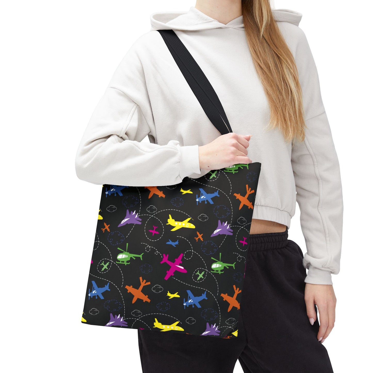 Jets, Planes, Helicopters, Oh My! Tote Bag