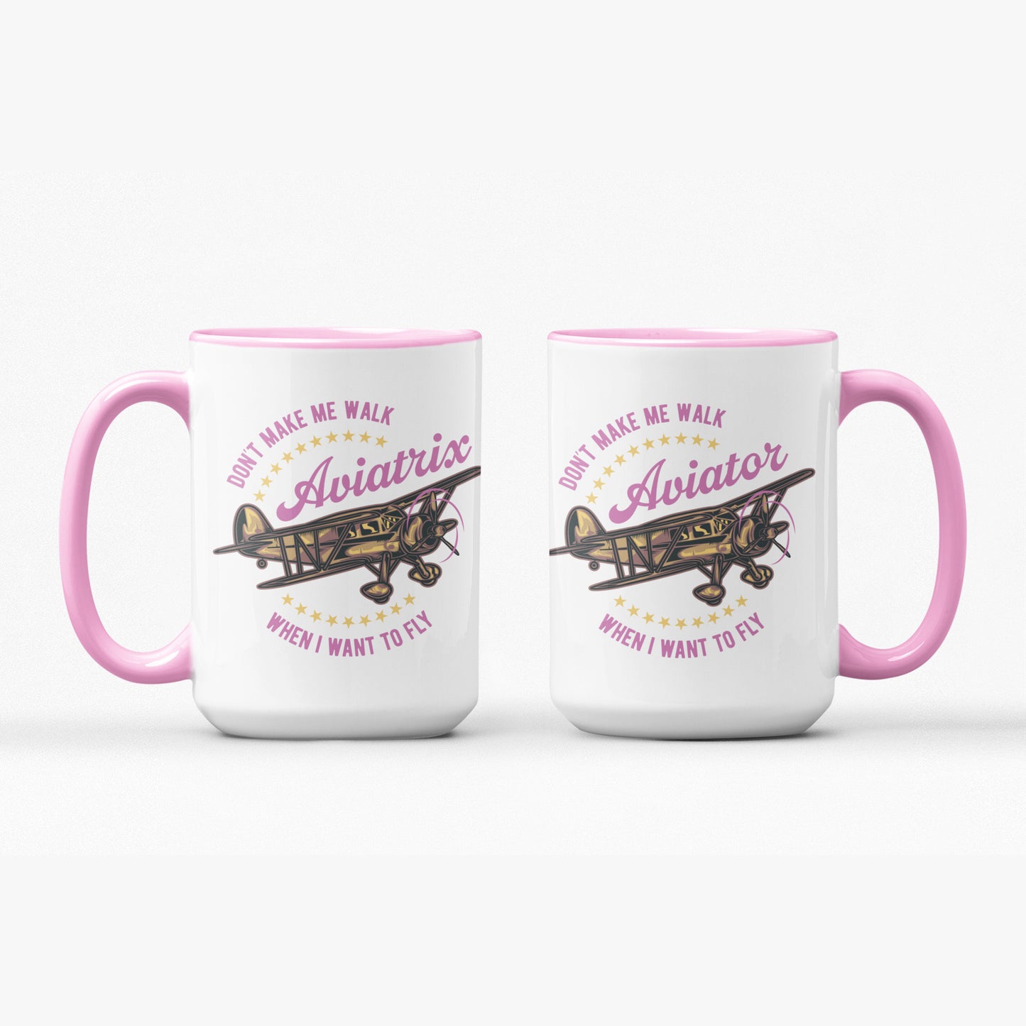 Don't Make Me Walk When I Want to Fly Mug