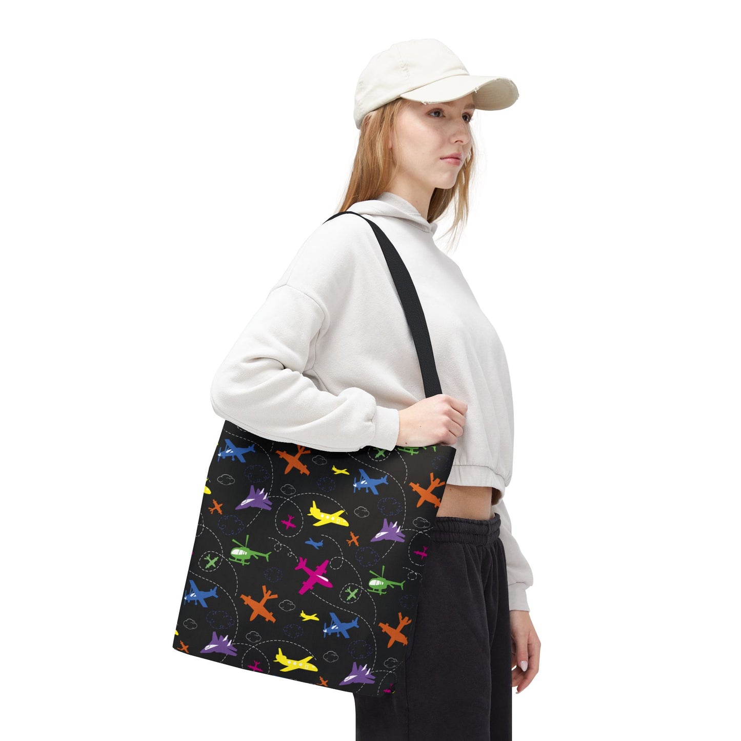 Jets, Planes, Helicopters, Oh My! Tote Bag