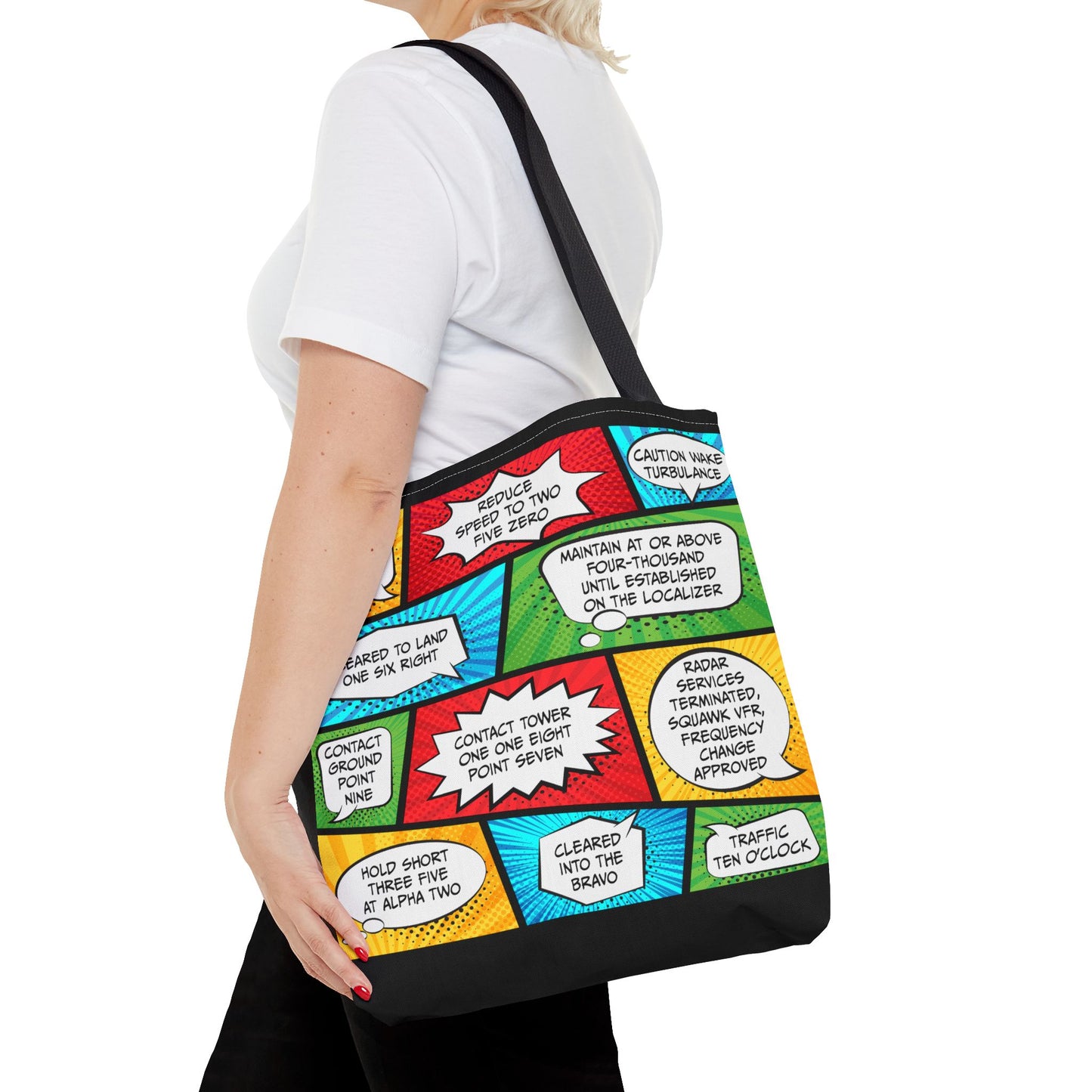 ATC Pilot Speak Tote Bag