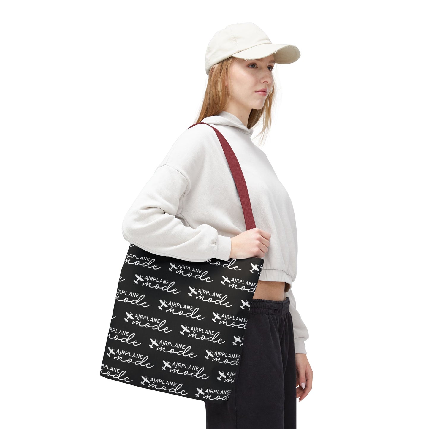 Airplane Mode Tote Bag for General Aviation Prop Plane Pilots