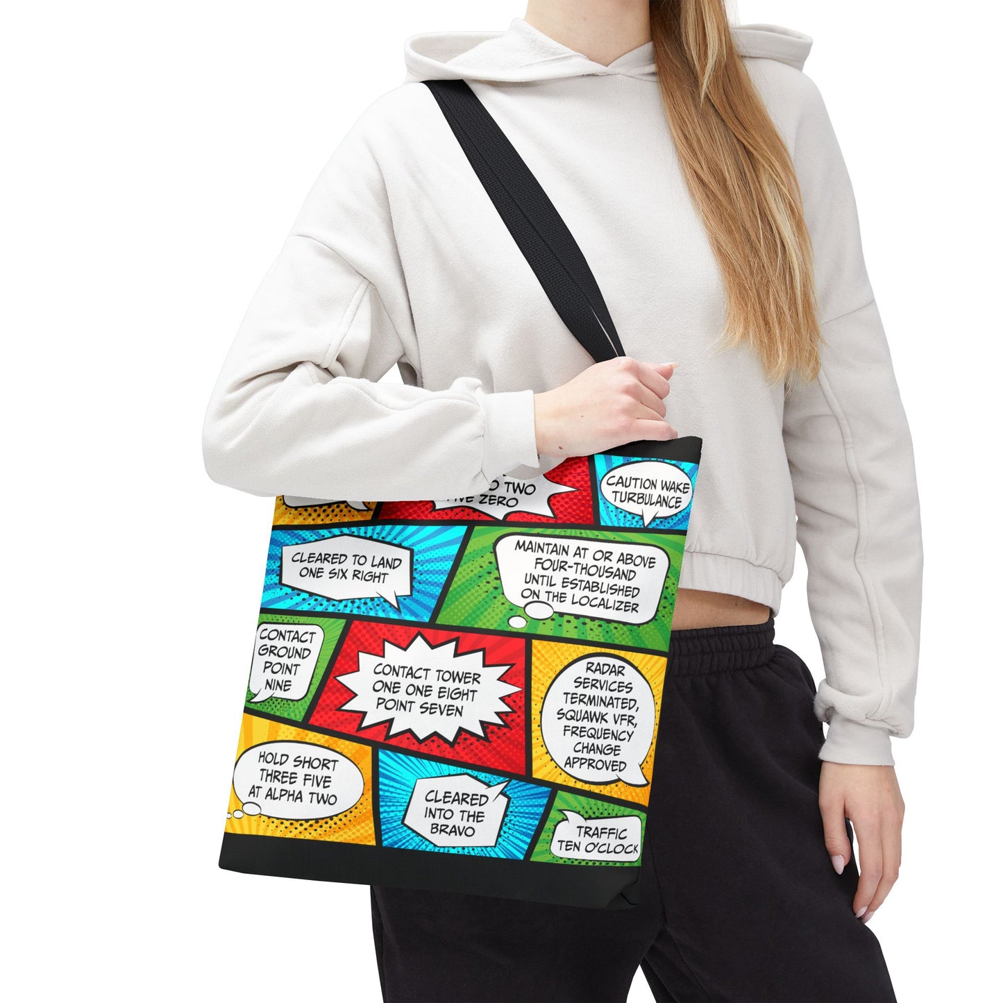 ATC Pilot Speak Tote Bag