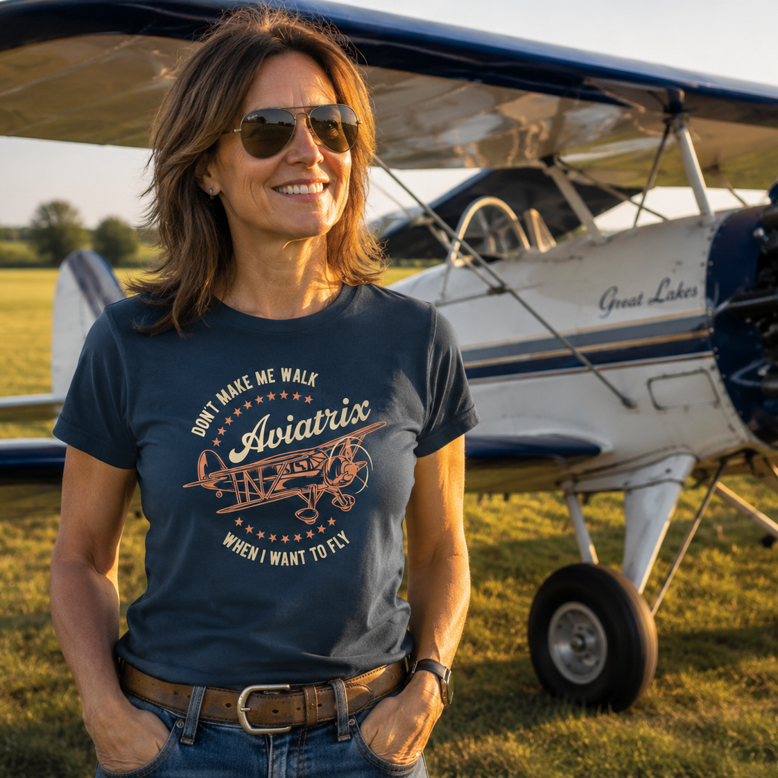 Don't Make Me Walk When I Want to Fly T-shirt