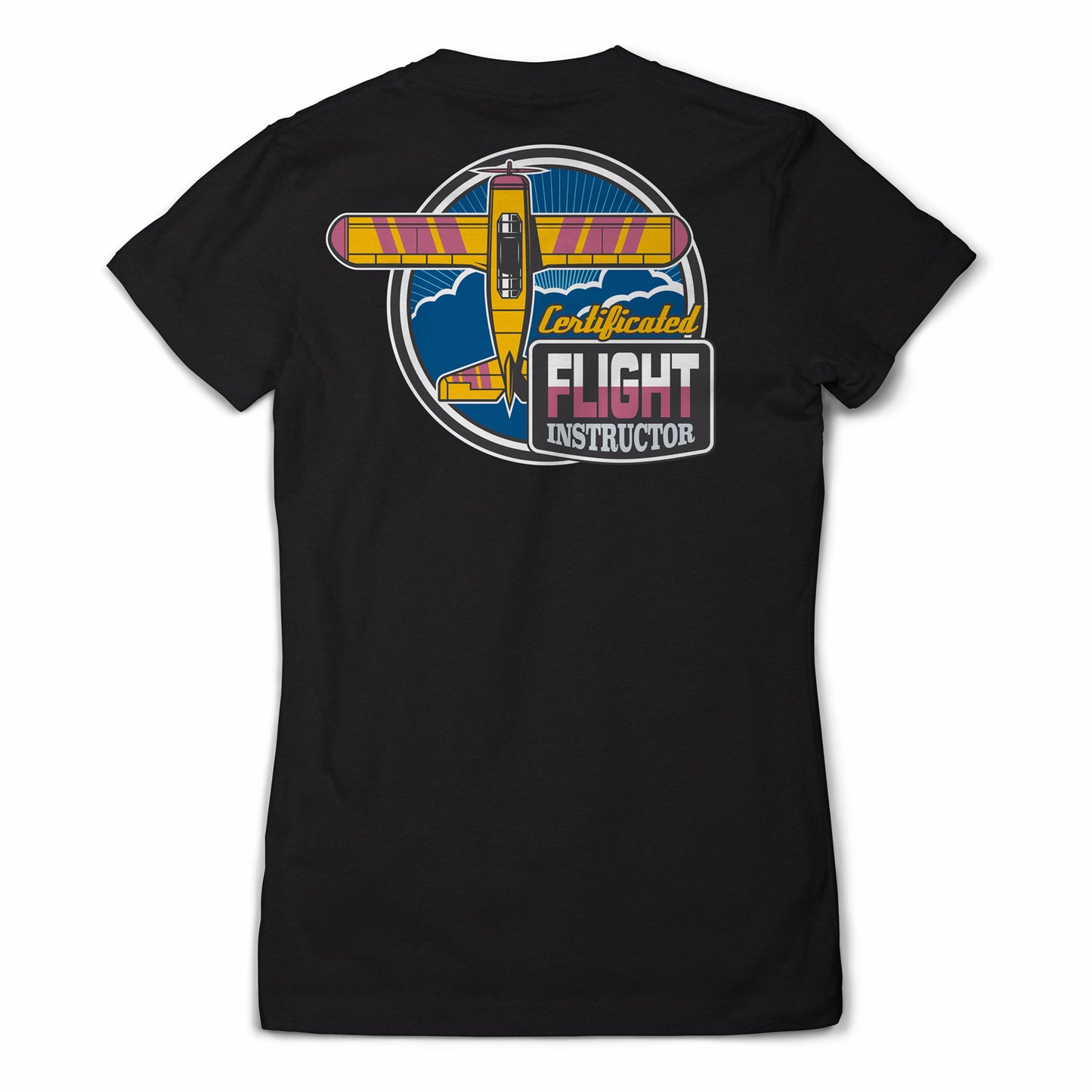 Flight Instructor Retro T-shirt