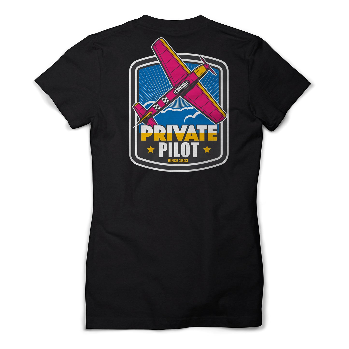 Private Pilot Retro T-shirt