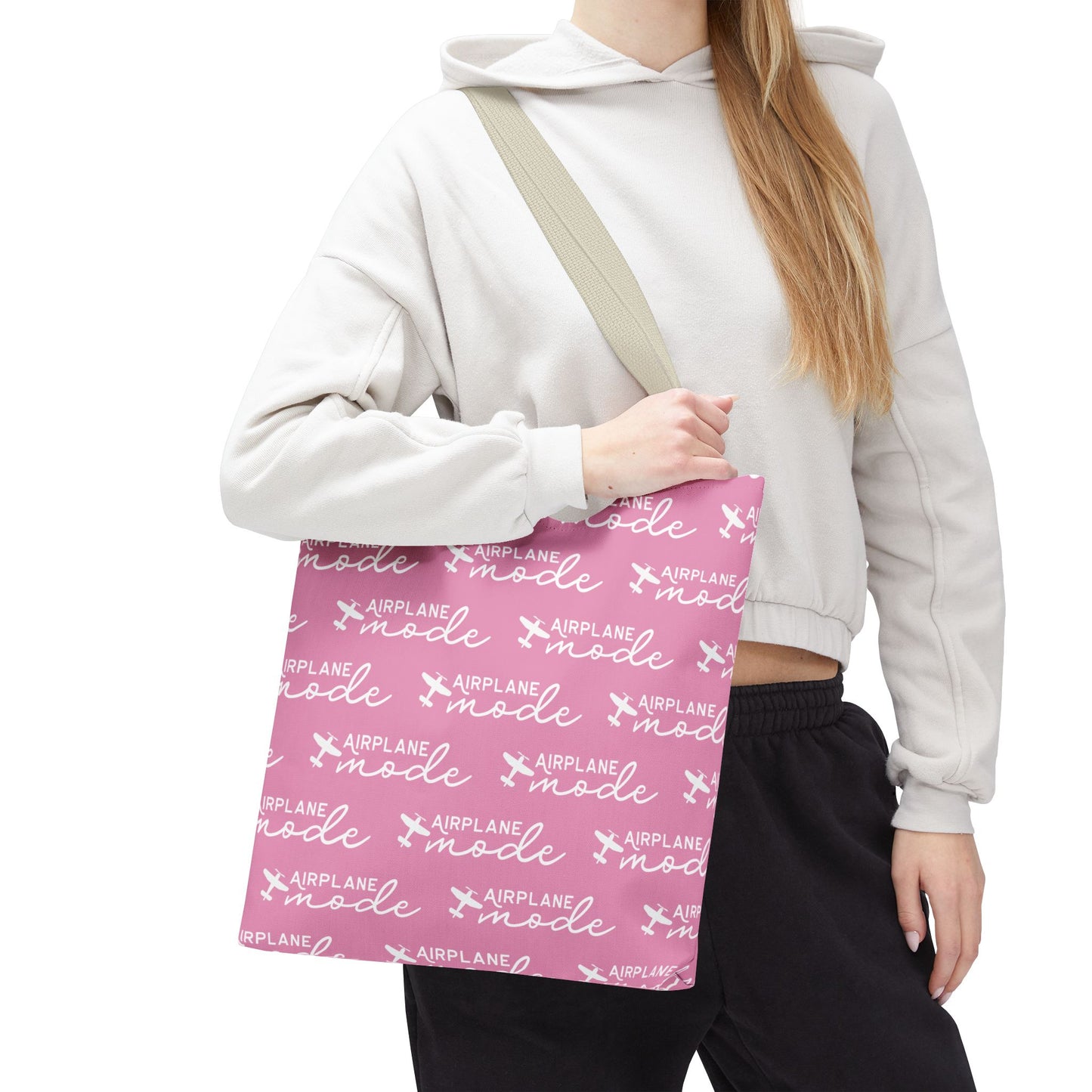 Airplane Mode Tote Bag for General Aviation Prop Plane Pilots