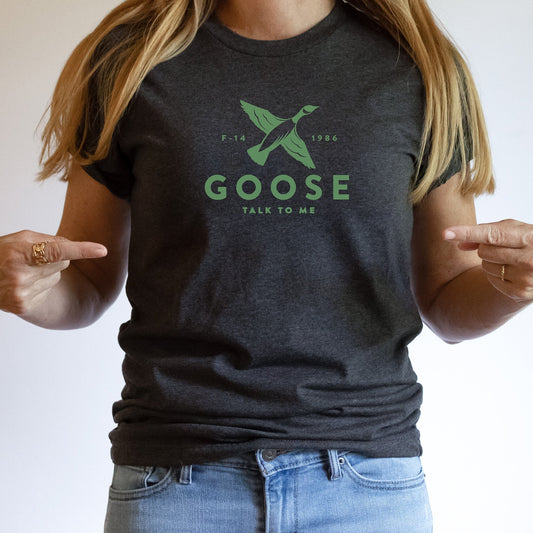 Talk to Me Goose Pilot F-14 Tomcat T-shirt