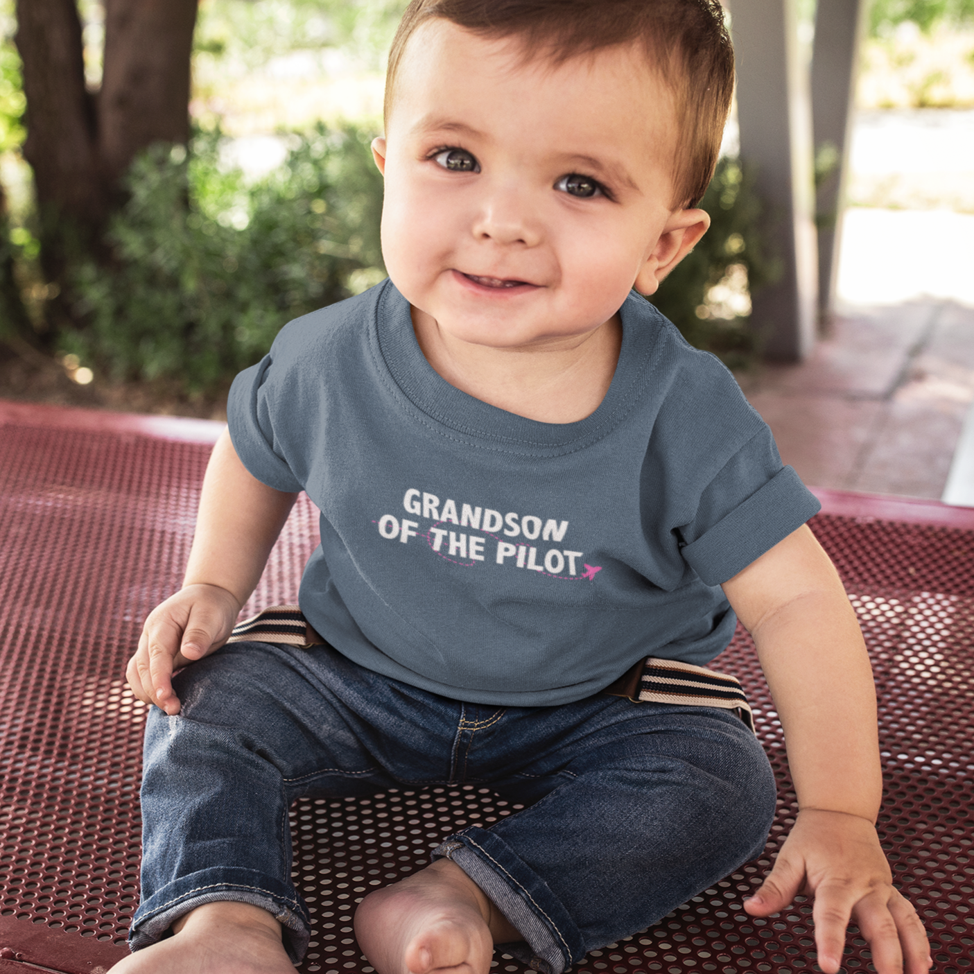 Grandson of the/a Pilot - Baby & Toddler T-shirts