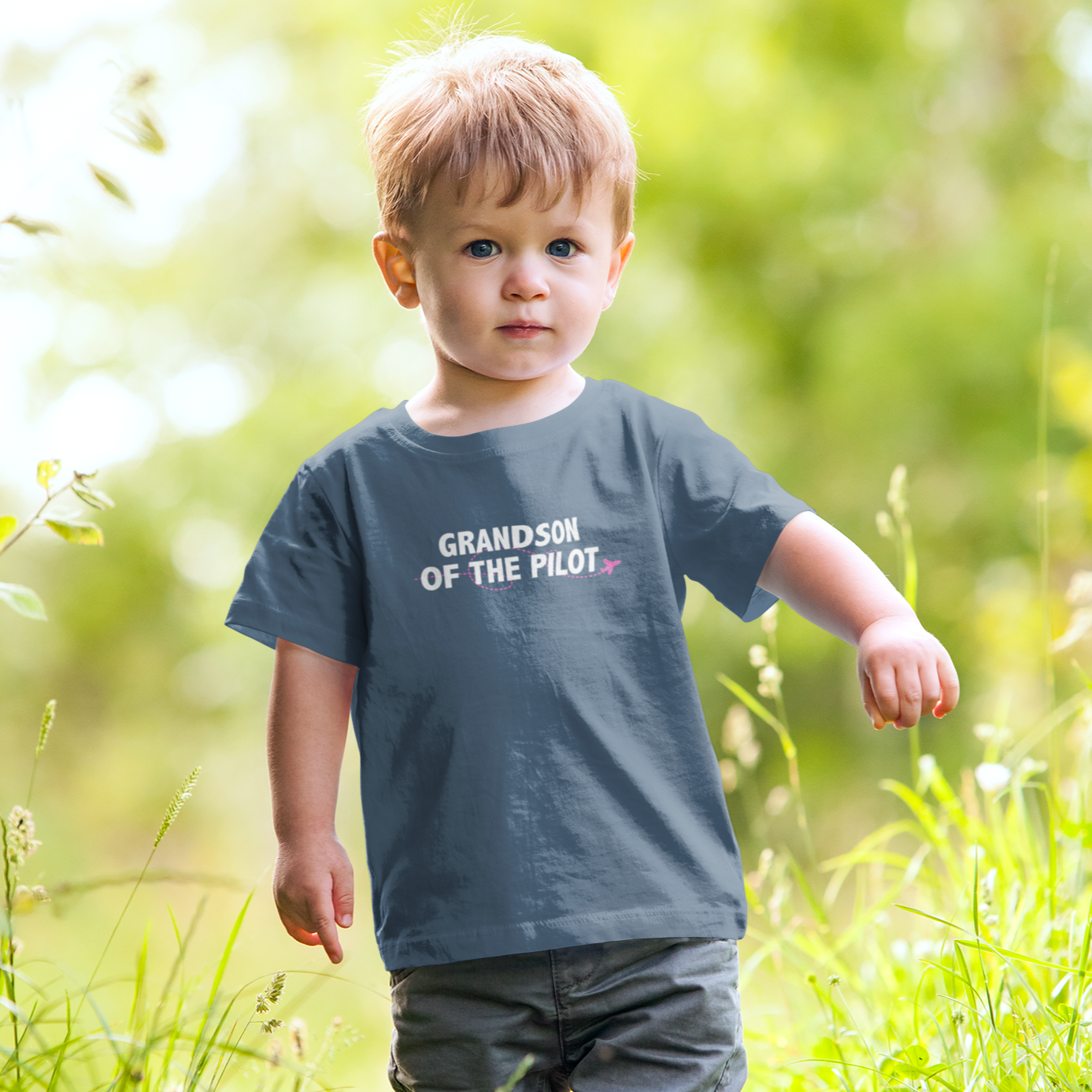 Grandson of the/a Pilot - Baby & Toddler T-shirts