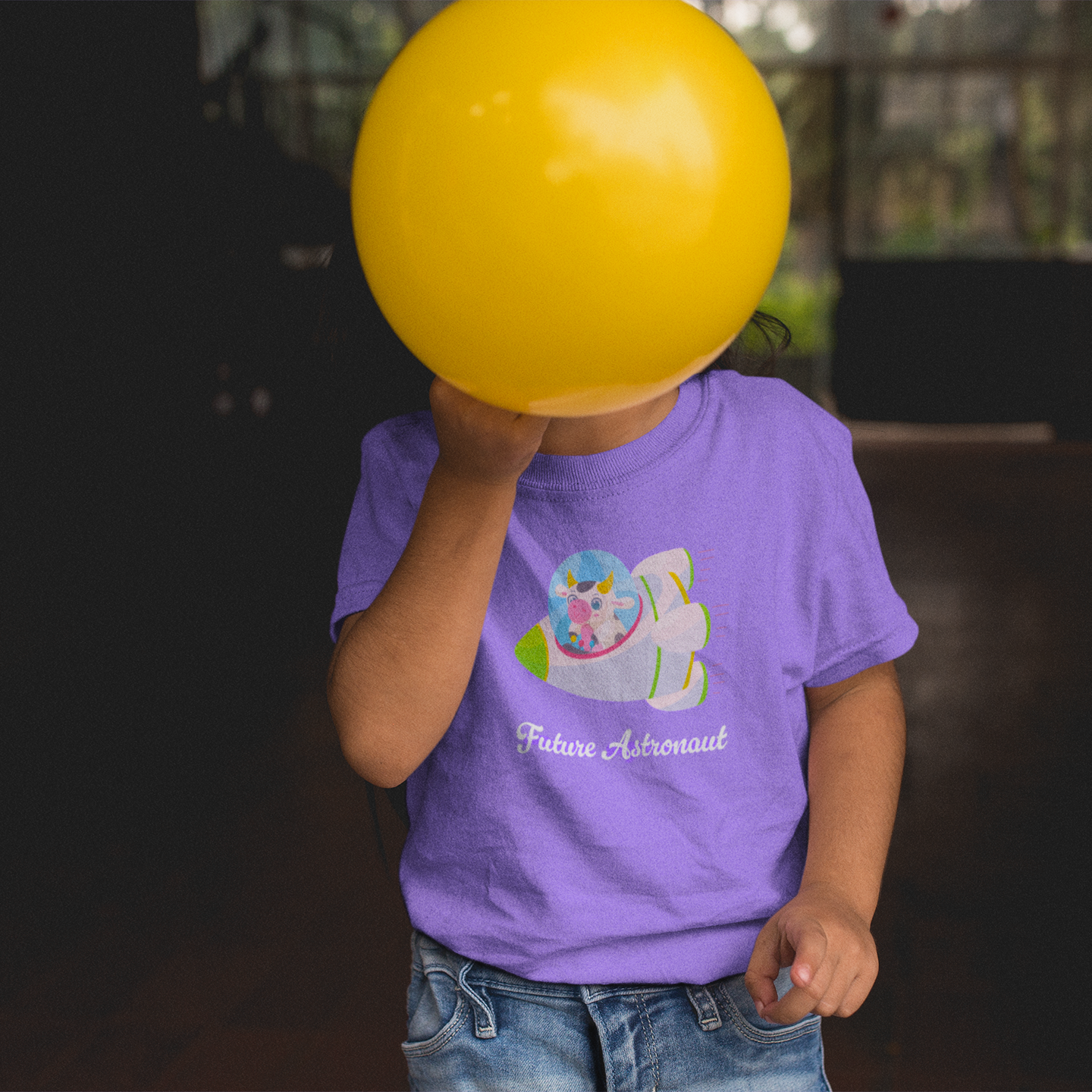 Cow Future Astronaut / AMT Toddler Tee