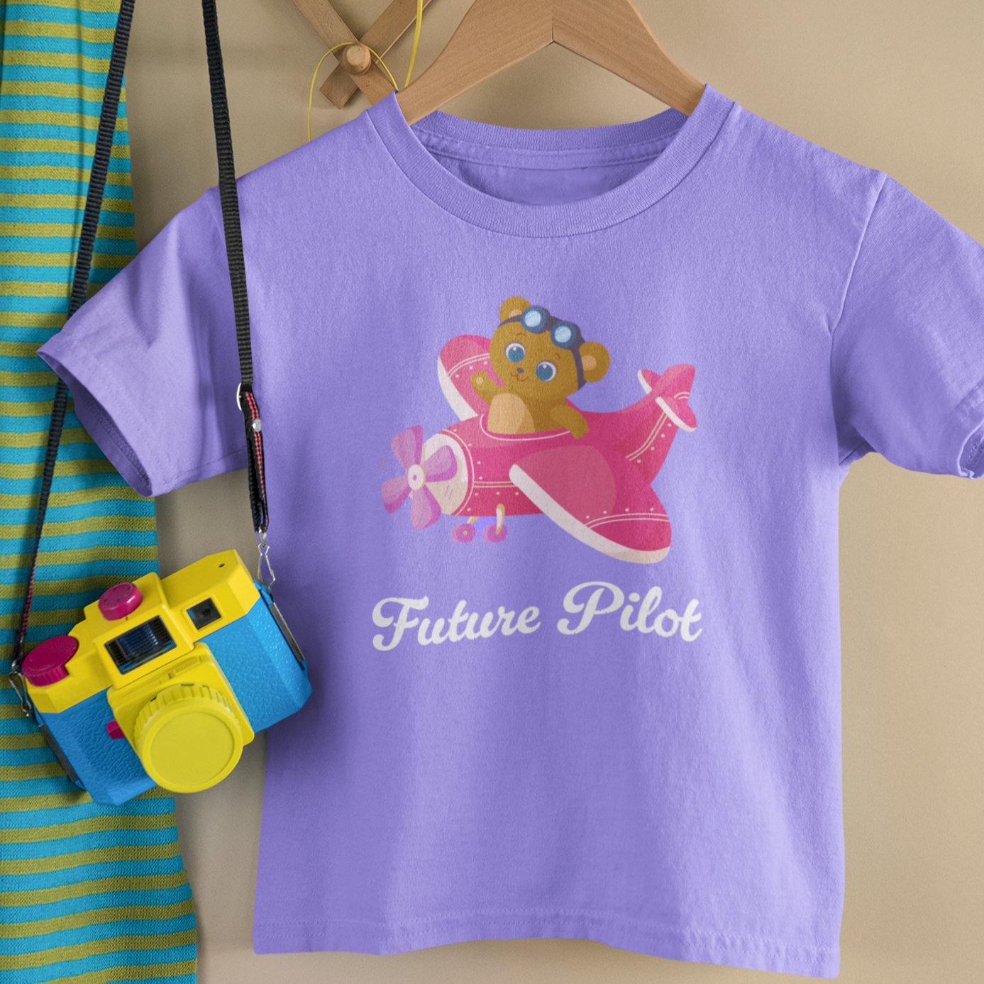 Flying Bear Future Pilot / AMT Toddler Tshirt