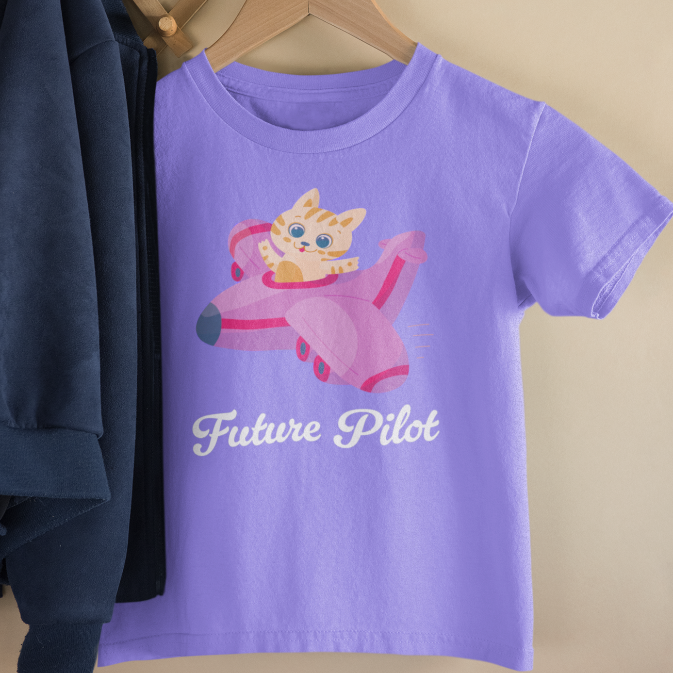 Cat Future Pilot / AMT Toddler Tee