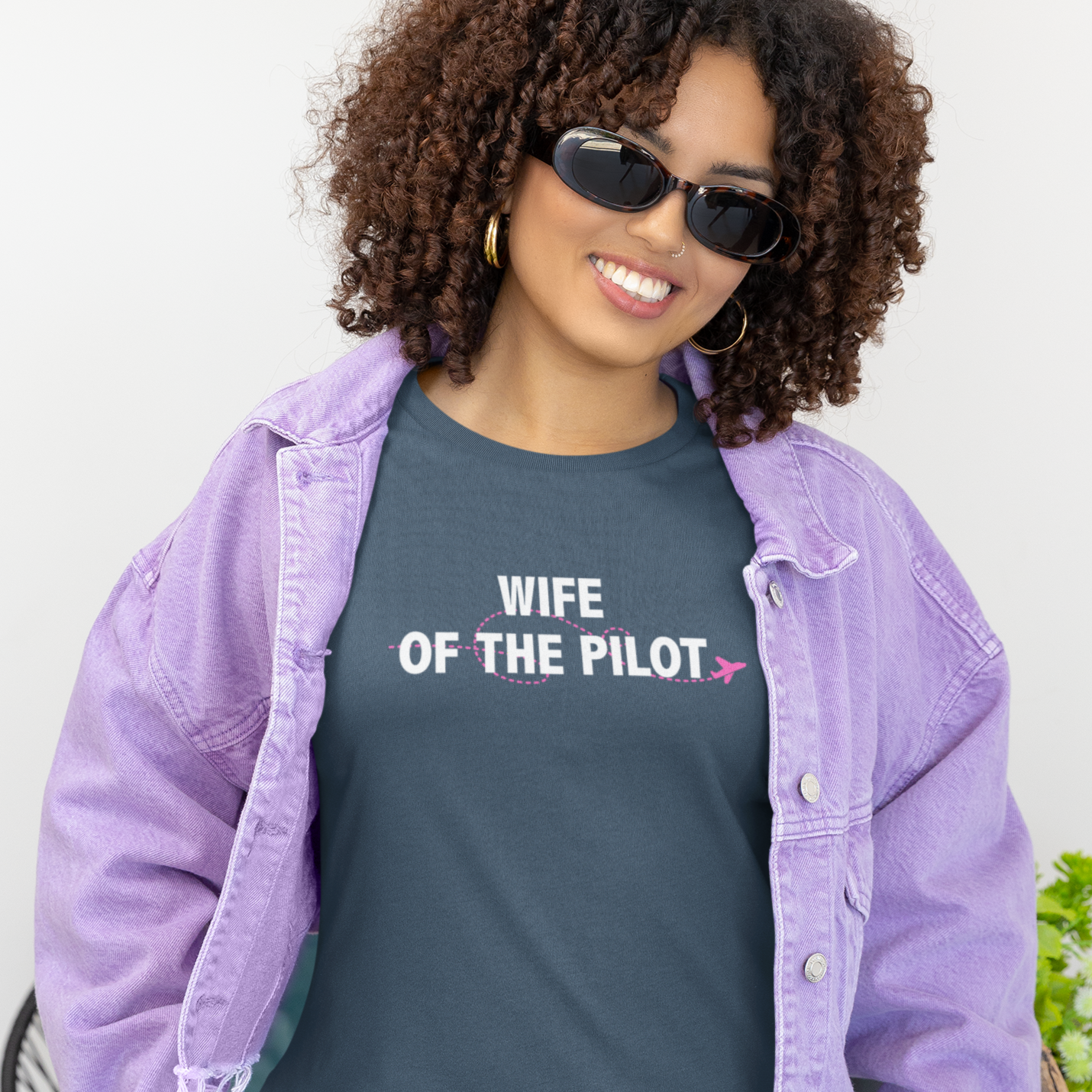 Wife of the/a Pilot T-shirt