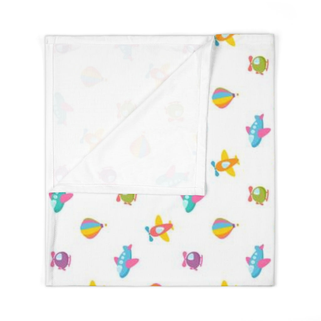 Pastel Aircraft | Baby Swaddle Blanket
