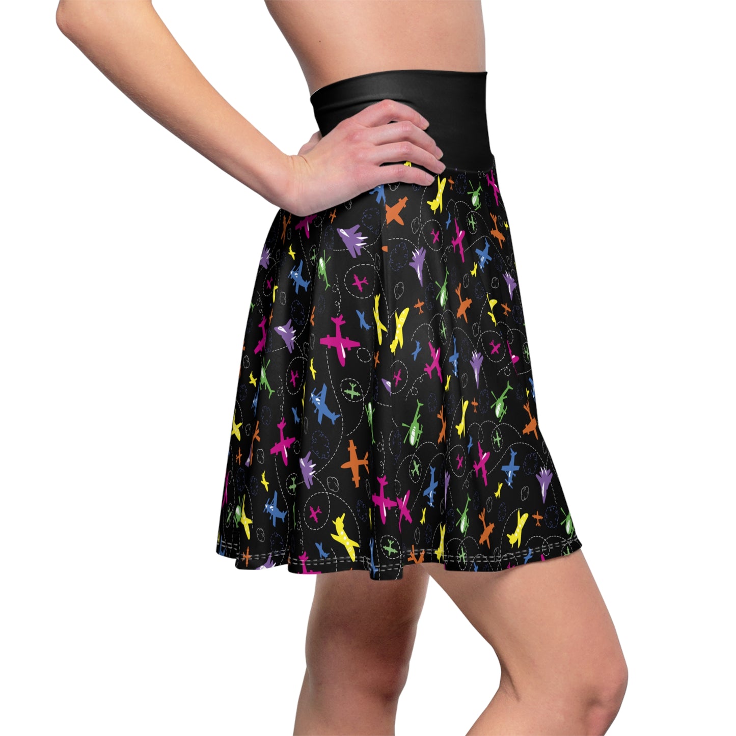 Jets, Planes, Helicopters, Oh My! Skirt