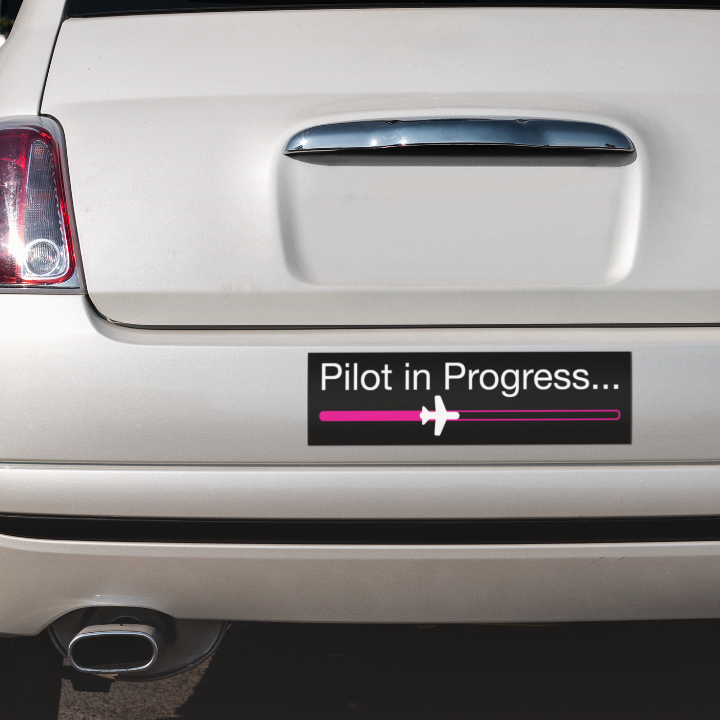 Pilot in Progress | Bumper Sticker