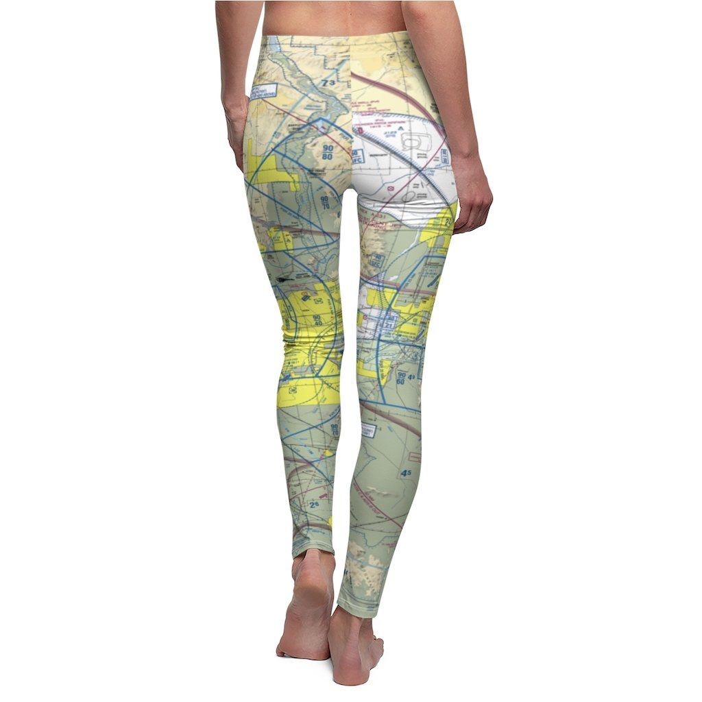 Phoenix PHX Chart | Women's Casual Leggings All Over Prints for women in aviation