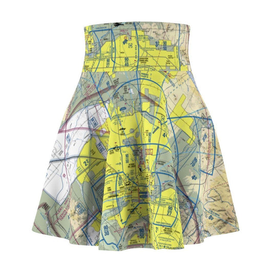 Phoenix Terminal Chart | Women's Skirt All Over Prints 2XL for women in aviation