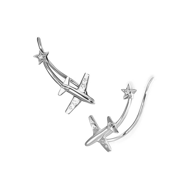Aerobatic Star Earrings
